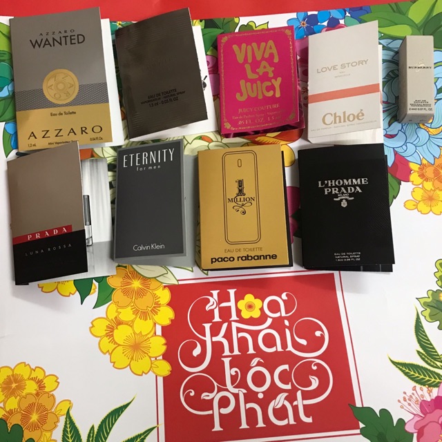 Set Mẫu thử nước hoa