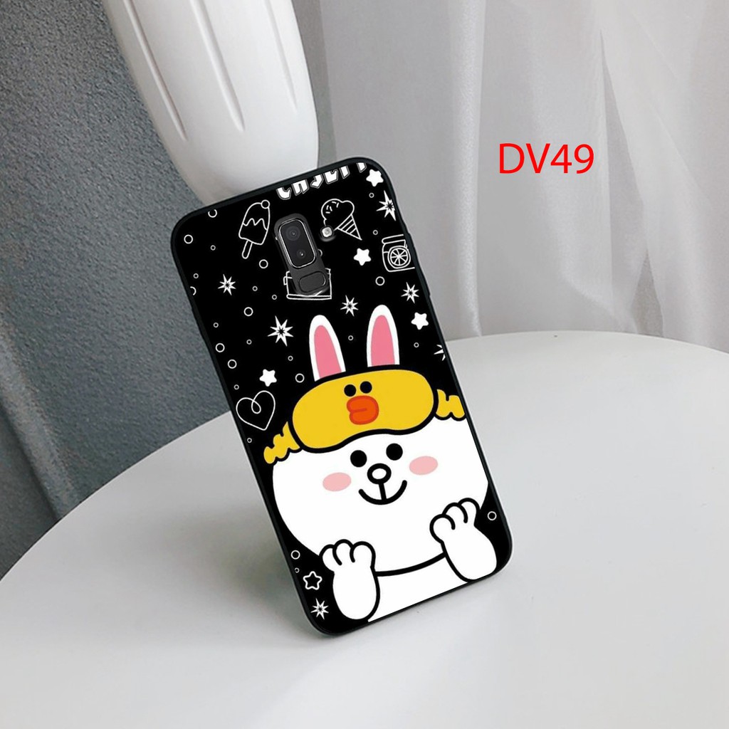 ỐP LƯNG SAMSUNG J8 - SAMSUNG J6 IN HÌNH GẤU CUTE