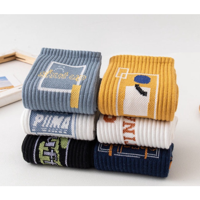 Vớ Tất thể thao cao cổ Nam Nữ phong cách trẻ trung và năng động.