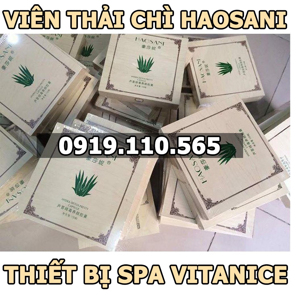 VIÊN THẢI CHÌ HAOSANI (hộp 100 viên)