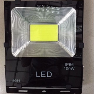 Đèn Pha Led 100W IP66 CHIP COB 5054.(Loại Đủ Công Suất), siêu sáng, bảo hành 1 năm