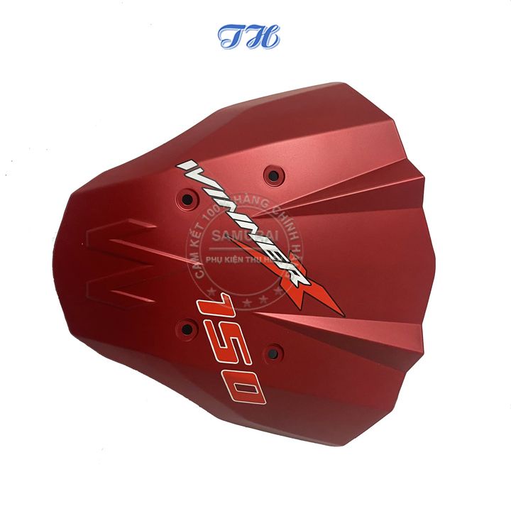 Ốp đầu xe Winner X mẫu K2, mão xe winner x màu đỏ siêu chất