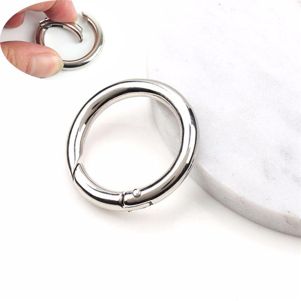 Set 5 Móc Tròn 28Mm Bằng Hợp Kim Đa Năng Tiện Dụng