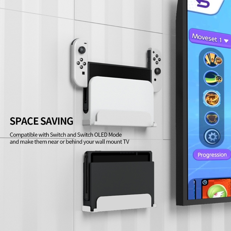 Giá Đỡ Công Tắc Gắn Tường Tiết Kiệm Không Gian Cho NS Switch
