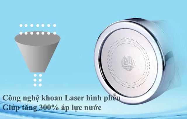 Đầu tăng áp và lọc nước vòi rửa chén