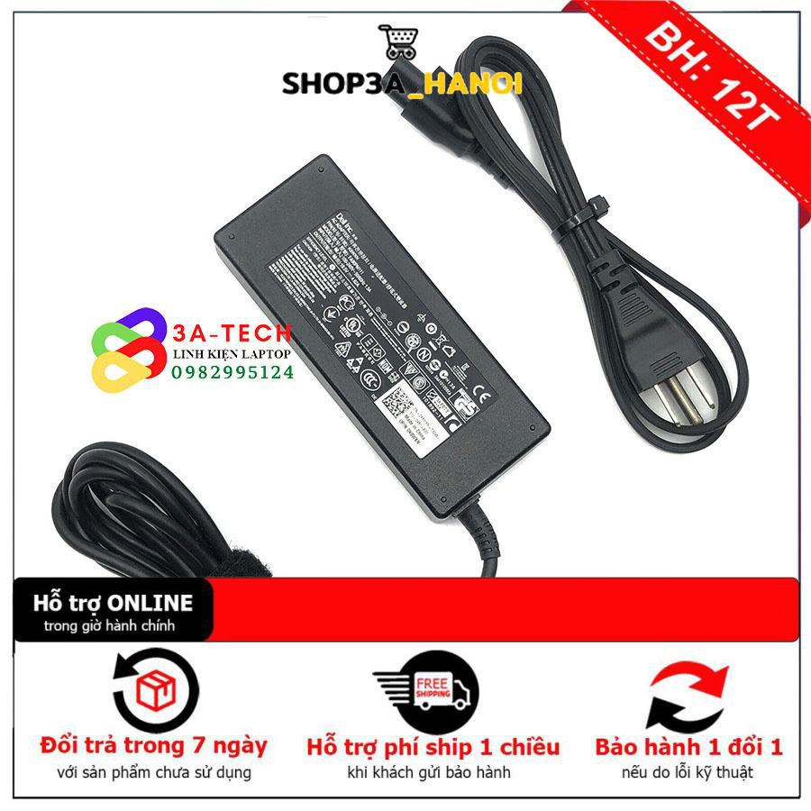 Sạc Laptop Dell chân kim nhỏ ZIN 19.5V – 3.34A/4.62A  Adapter Dell 5568 3558 3458 3559