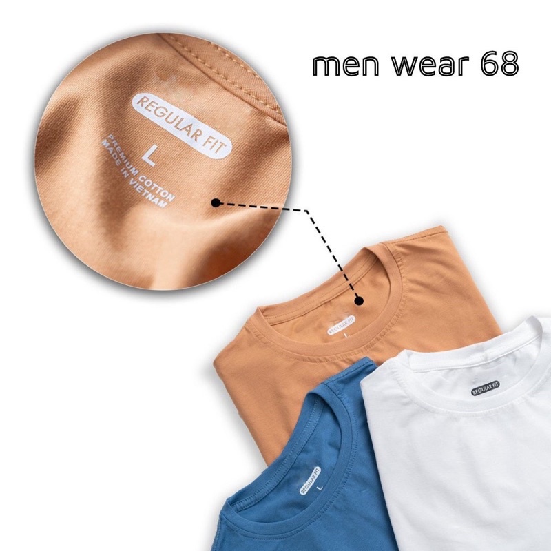 Áo thun Unisex Cotton Basic Tee phông trơn nam nữ tay lỡ oversize form rộng 7 màu | BigBuy360 - bigbuy360.vn