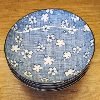 Set 4 đĩa pattern Nhật Bản