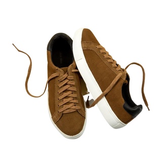 Giày Sneakers Just Men da lộn màu nâu thanh lịch