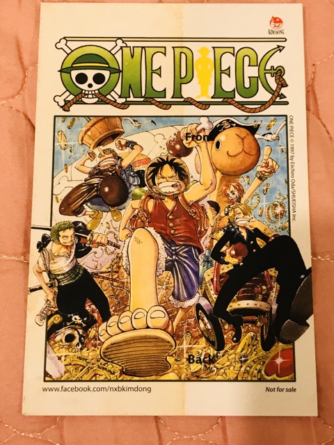 5 Postcard One Piece 2014 sưu tầm