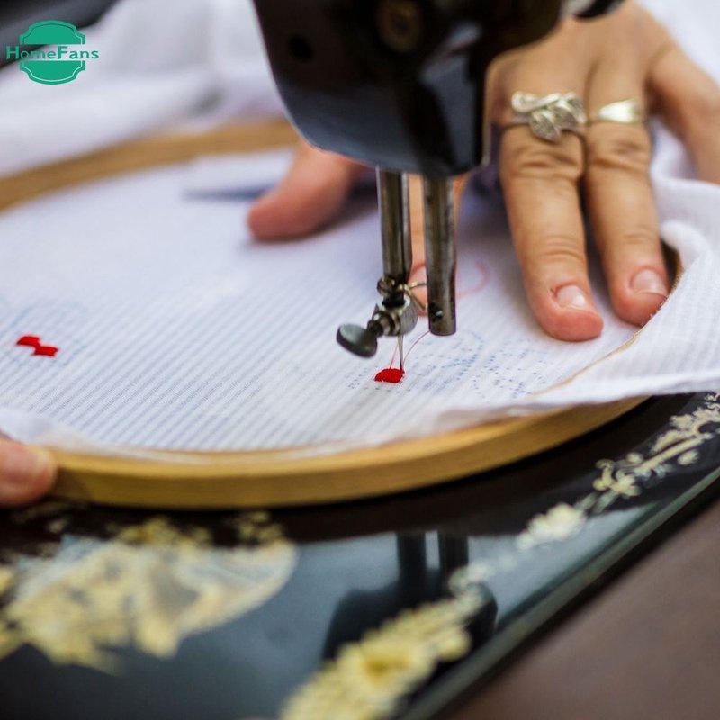 Tấm Vải Cotton Trắng/Be 11ct Kích Thước 30X45CM Dùng Thêu Tranh DIY