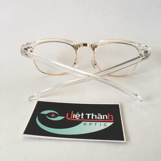 Kính trong suốt nửa viền xinh | BigBuy360 - bigbuy360.vn