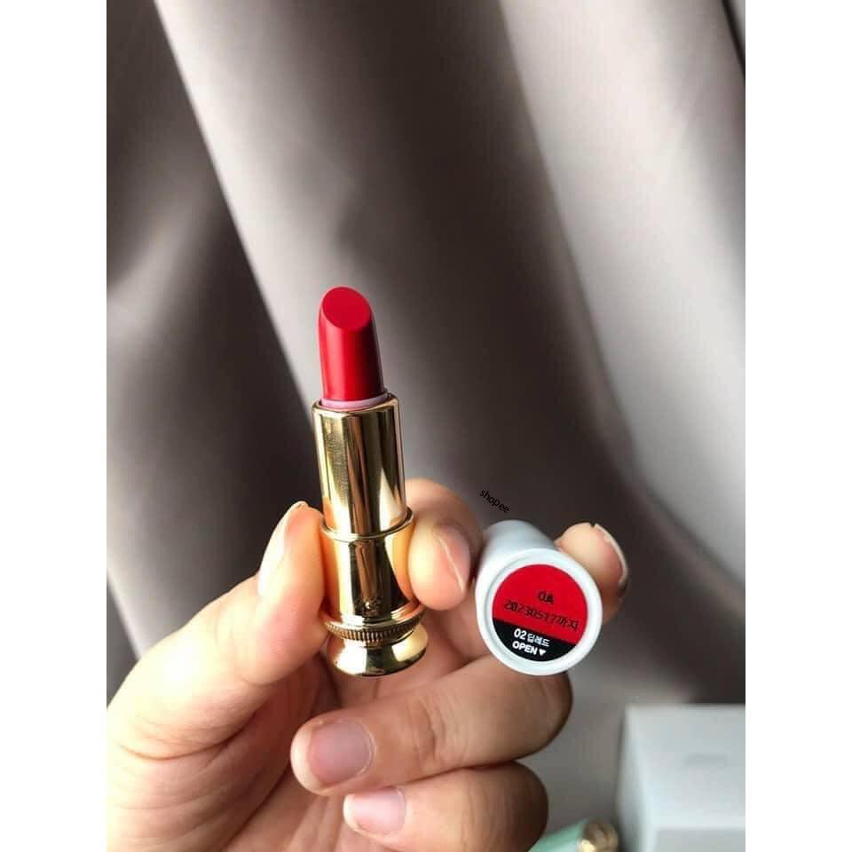 [Sale tách sét] Son lì Su:m37 Losec Summa Elixir Golden Lipstick giữ màu tốt, không khô môi