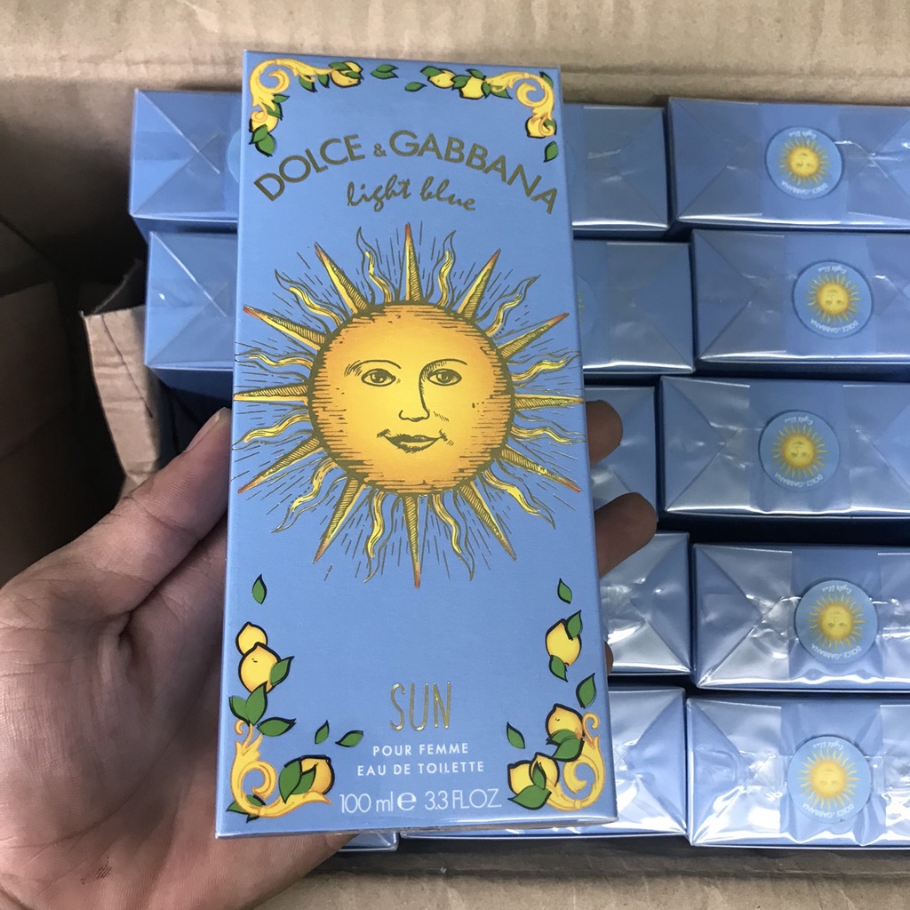 Nước hoa Nữ D&G Light Blue SUN Pour Femme EDT 100ml | BigBuy360 - bigbuy360.vn