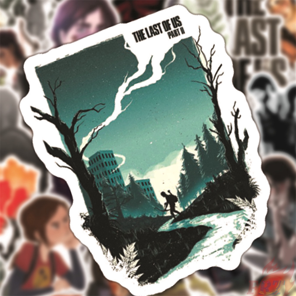 ❉ The Last of Us - Series 01 Anime Games Stickers ❉ 50Pcs/Set DIY Fashion Luggage Laptop Skateboard Doodle Stickers