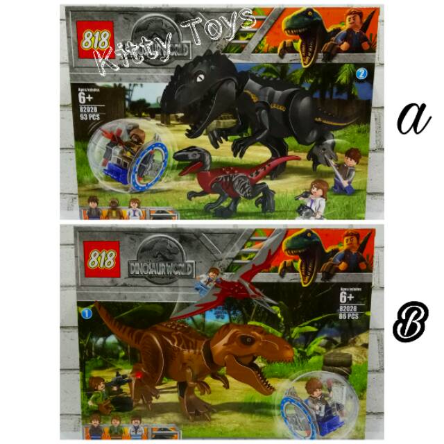 Mô hình đồ chơi lego khủng long JURRASIC WORLD T-REX