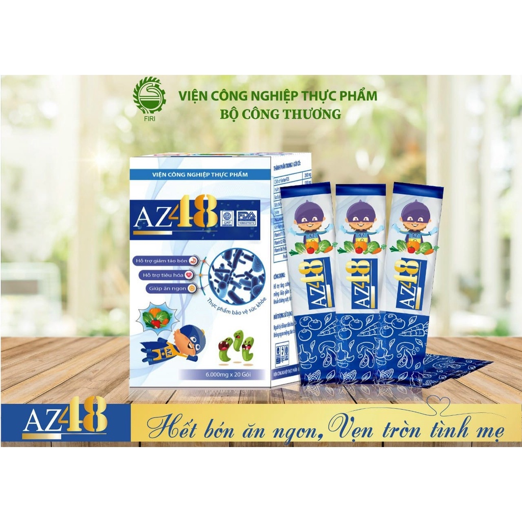 MEN AZ48 cho bé táo bón hỗ trợ tiêu hóa bé ăn ngon giúp bé hết táo bón-hết biếng ăn-bé ăn ngon