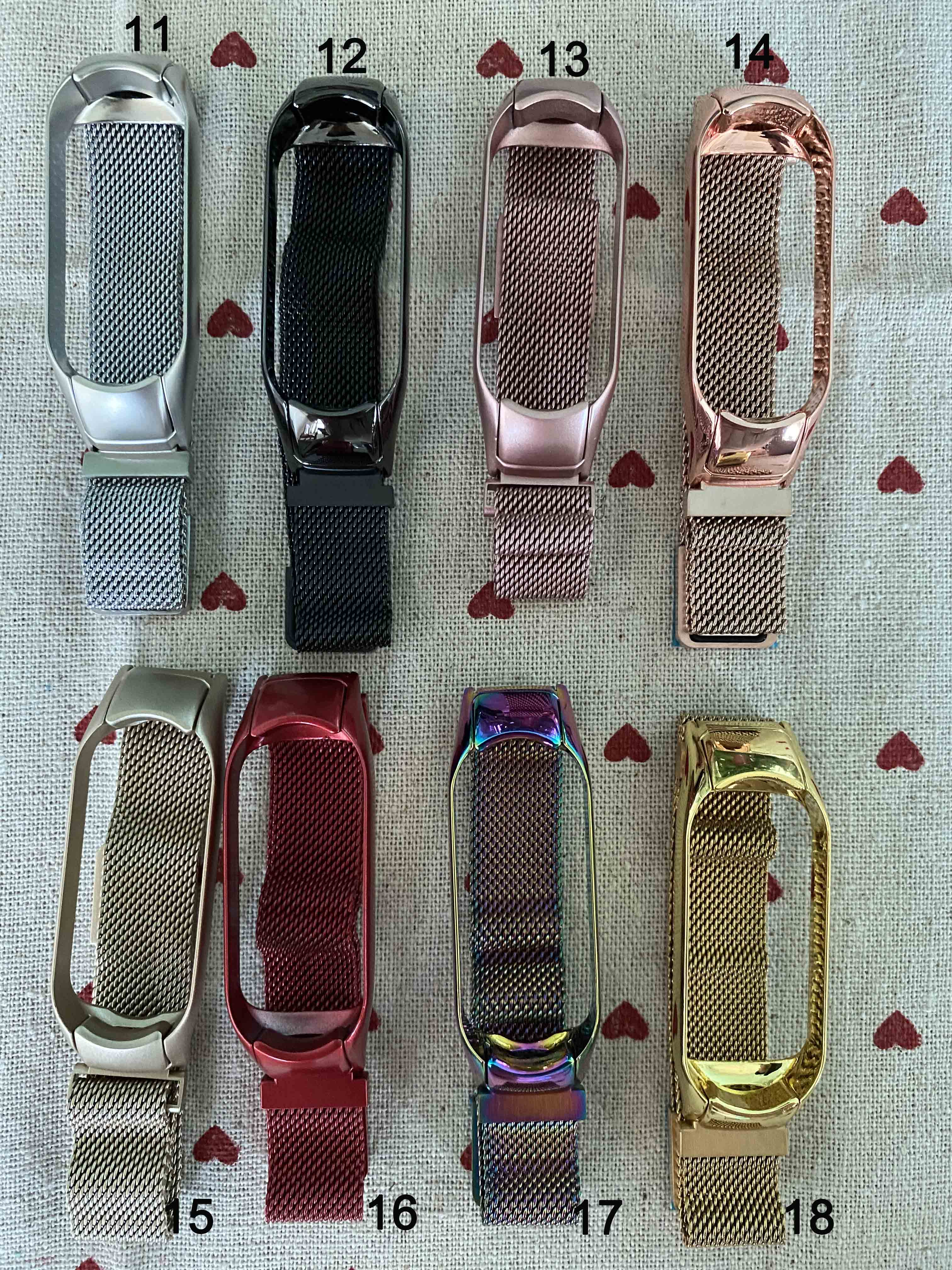 Dây Đeo Bằng Thép Không Gỉ Cho Đồng Hồ Thông Minh Xiaomi Mi Band 5 Miband 5 6