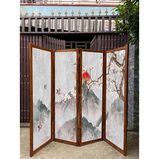 Vách bình phong gỗ