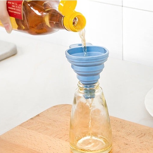 Phễu gấp gọn tiện lợi, loại dầy hàng đẹp tiện dụng