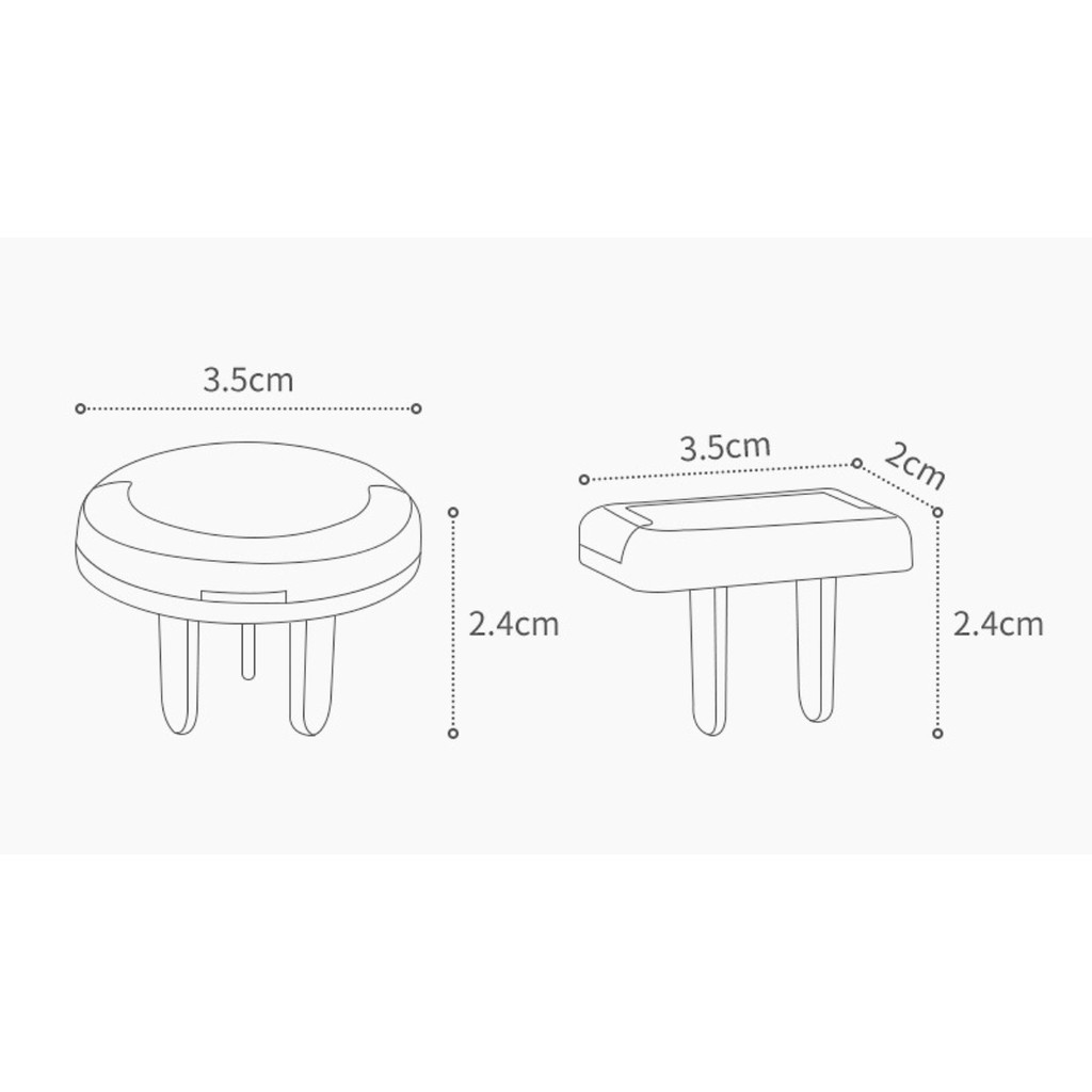 Bịt ổ điện cao cấp 2 chân 3 chân giữ an toàn cho bé