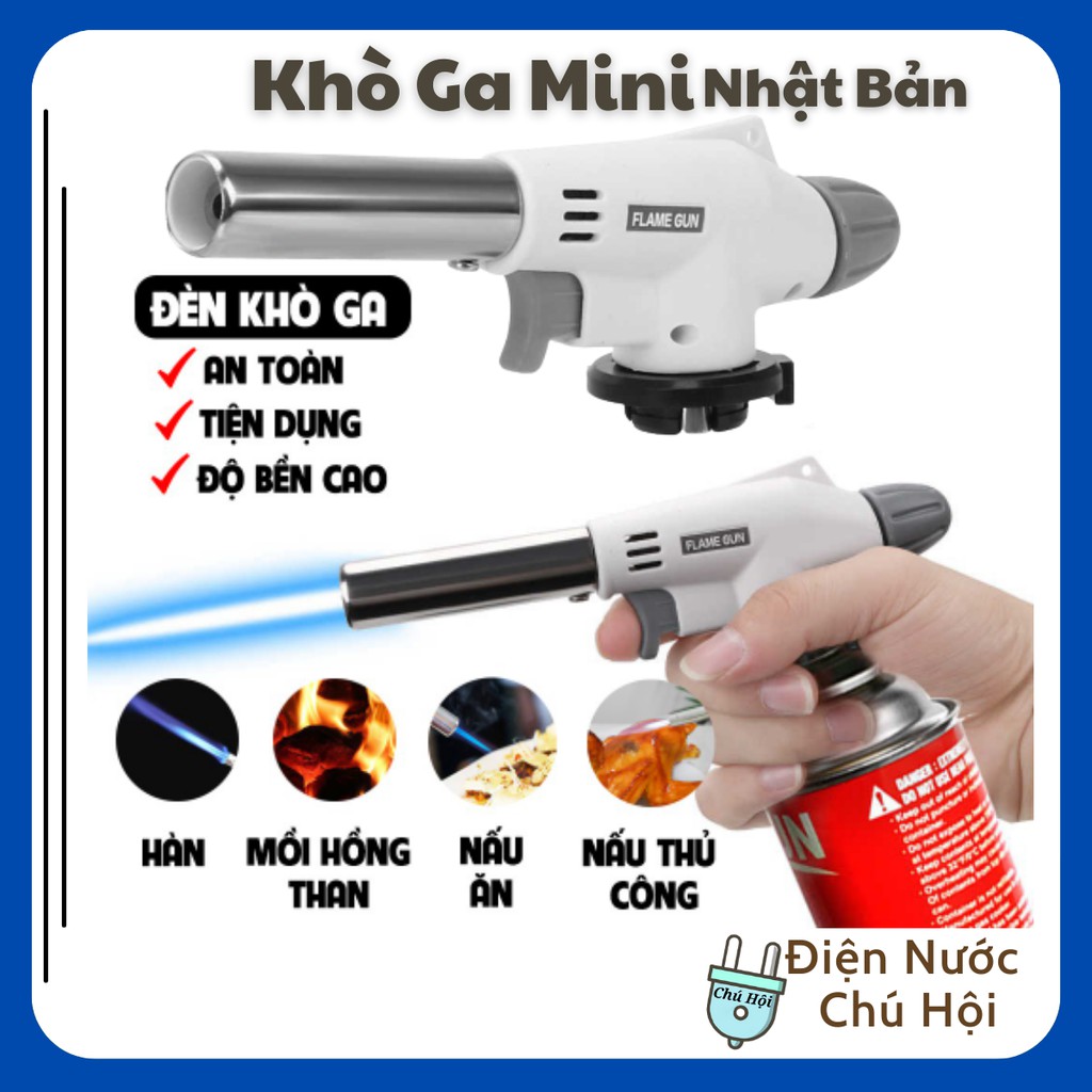 Khò Ga Mini JAPAN mồi than hồng nấu nướng thủ công tiện ích Điện Nước chú hội