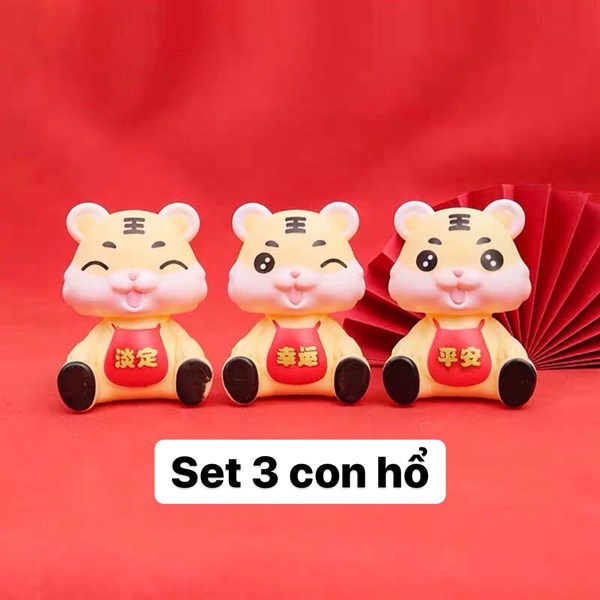 Phụ kiện trang trí bánh kem - Hổ