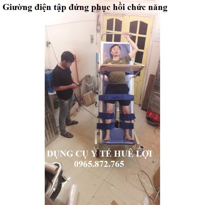 Giường điện tập đứng phục hồi chức năng