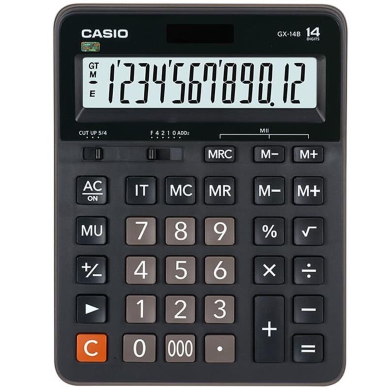 Máy tính Casio GX-14B - Chính hãng Casio - Bảo hành 7 năm