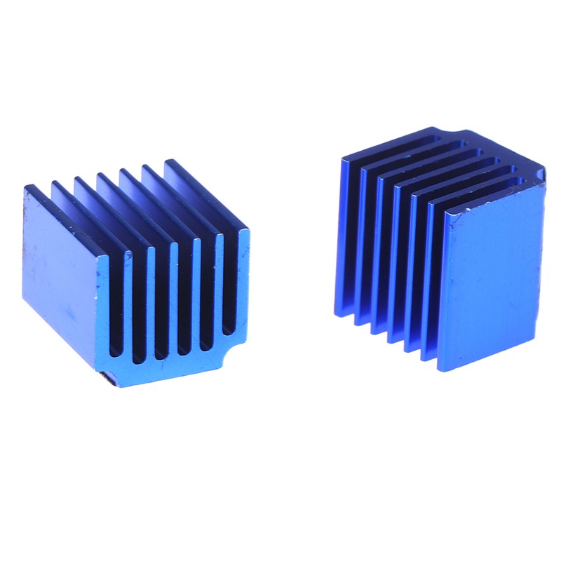 Bộ 2 tản nhiệt bằng nhôm nhiều màu sắc kèm keo dán cho máy in 3D