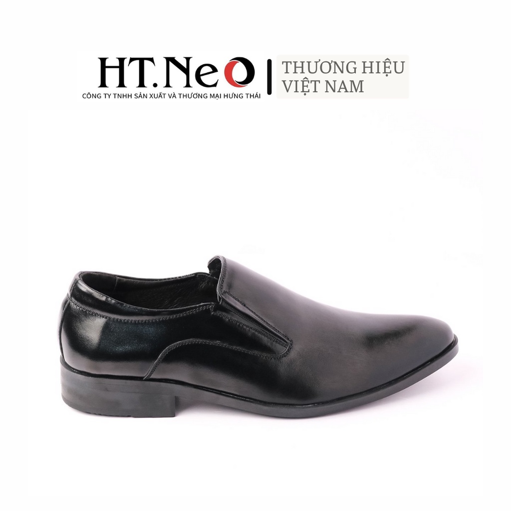 Giày nam HT.NEO da bò thật 100% kiểu dáng đơn giản thời thượng phối đồ cực dễ, dáng cực đẹp