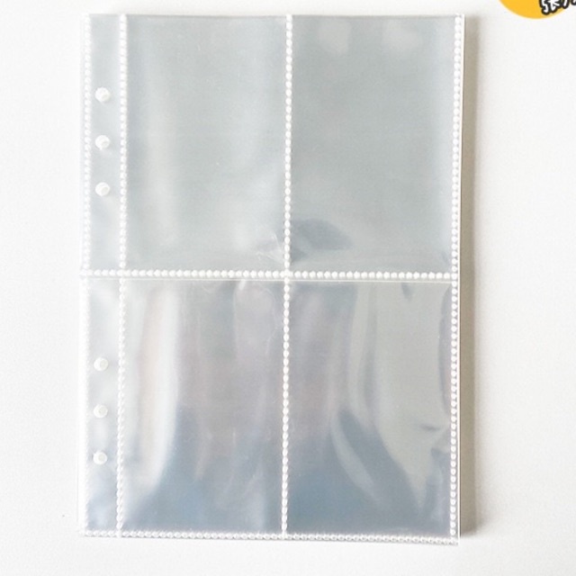 Sheet 1/2/4 ô 2 mặt đựng thẻ thần tượng size Binder A5