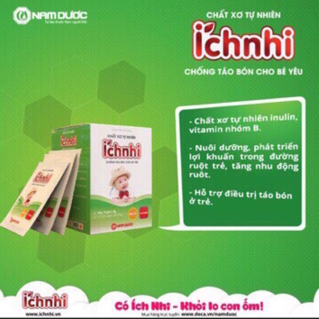 ✅(chính hãng date xa)Chất xơ tự nhiên ÍCH NHI-bé hết táo | BigBuy360 - bigbuy360.vn