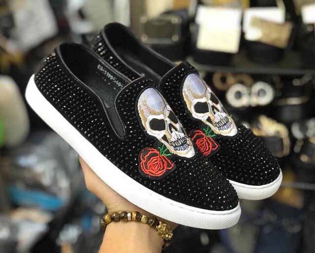Slip on đính đá nam