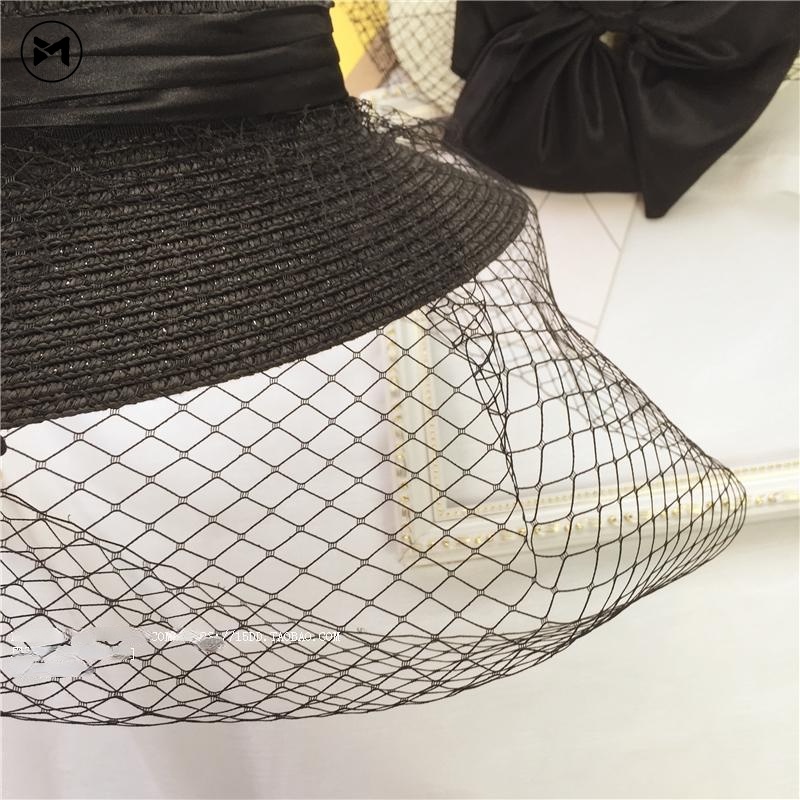 Nón Cói Rộng Vành Phối Nơ Thời Trang Mùa Hè Mới Phong Cách Hàn Quốc Cho Nữ