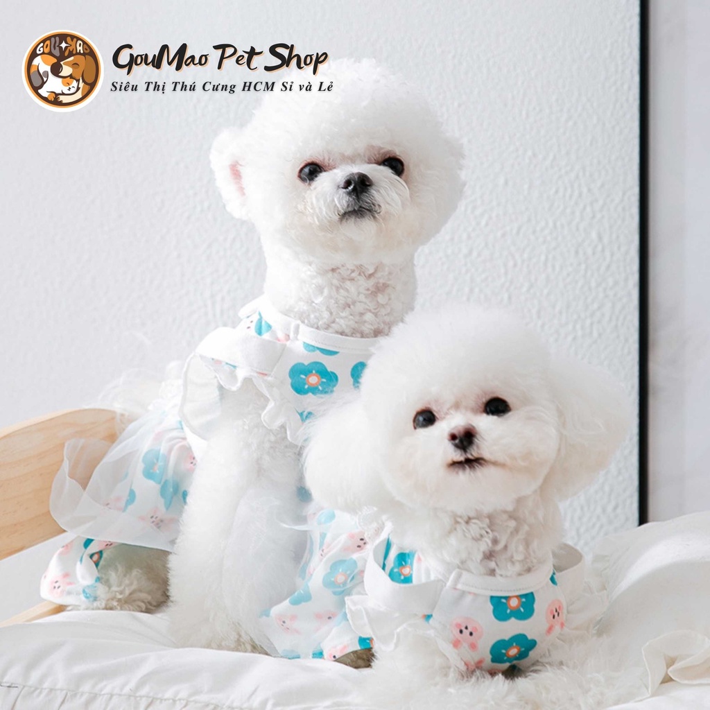 [Ảnh thật]  VÁY HẦU GÁI, VÁY XINH DÀNH CHO CHÓ MÈO MẪU MỚI 2020 - GOUMAO PET  hipidog