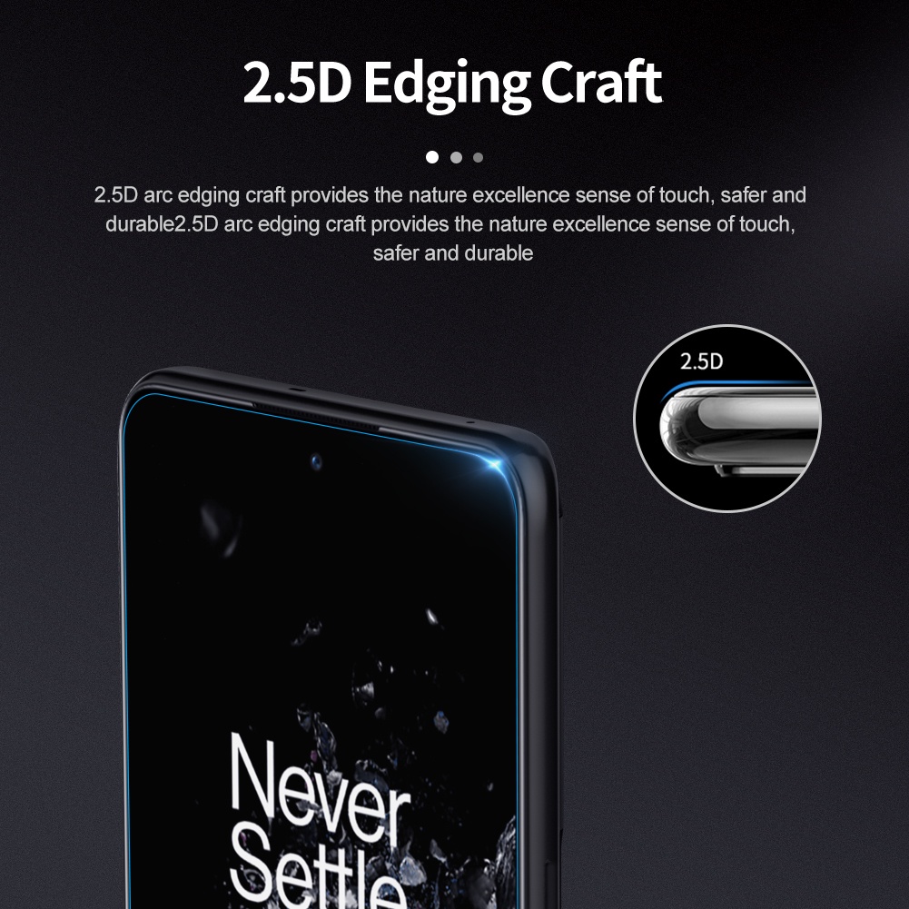 Kính Cường Lực NILLKIN 9H Chống Trầy Xước Chống Dấu Vân Tay Cho OnePlus Ace Pro / OnePlus 10T