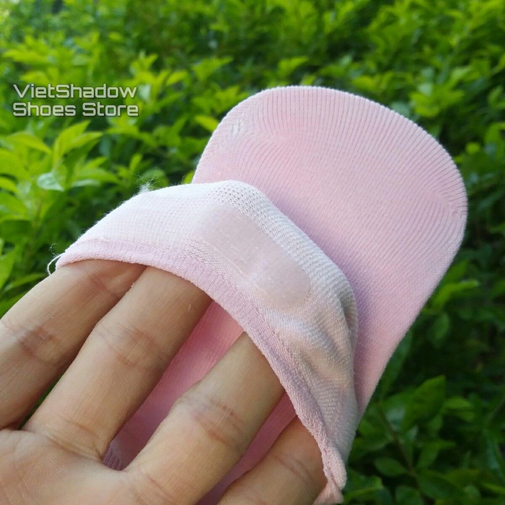 [Combo 10 đôi] Tất lười nữ YISIMINI - Chất liệu cotton, gót có silicone chống tuột - Hàng xuất Nhật