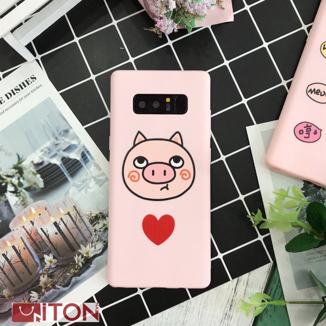 Ốp lưng dẻo Galaxy J6 | S8plus | S9plus | Note 8 - Ốp dẻo in hình nhân vật ngộ nghĩnh