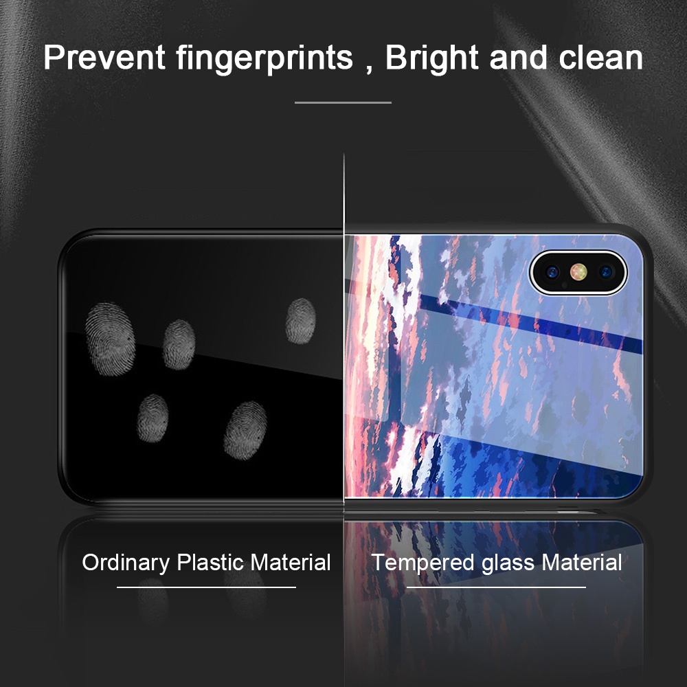 Ốp điện thoại mặt kính Your Name Cho Compatible for iPhone 13 11 12 PRO MAX IPHONE 6 7 8 PLUS 6S PLUS XS MAX X XR 12 MINI SE 2020