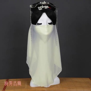 Mạng che mặt cổ trang 8 màu