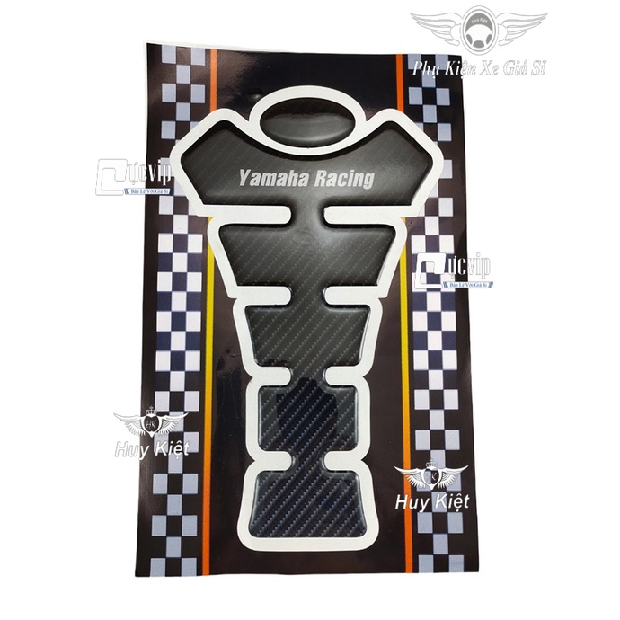 Tem Dán Thùng Xăng Carbon Yamaha Racing Cho Xe Mô Tô Hàng Đặt Biệt Chống Thấm Tốt MS5169