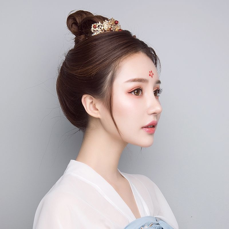 Bộ Kẹp Tóc Phối Tua Rua Kiểu Cổ Điển Phối Cùng Hán Phục Xinh Xắn