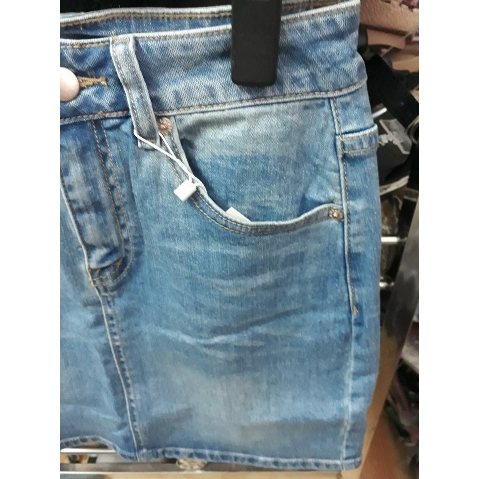 Chân Váy jean trơn cơ bản - 08eagles | BigBuy360 - bigbuy360.vn