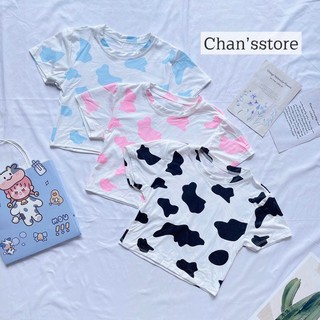 Áo croptop bò sữa cực hot
