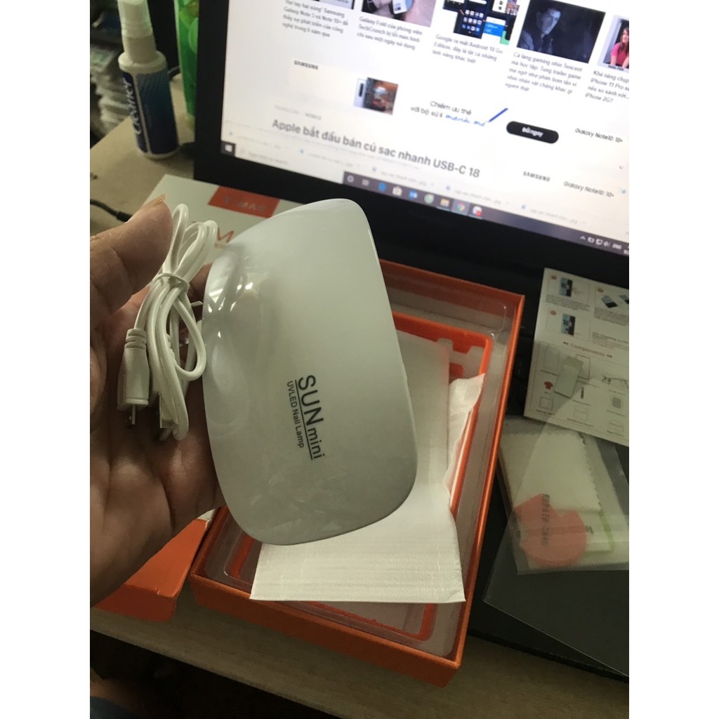 Dán cường lực T-max Full keo UV cảm ứng vân tay cho samsung galaxy Note 10 Note 10 Plus - Huco Việt Nam