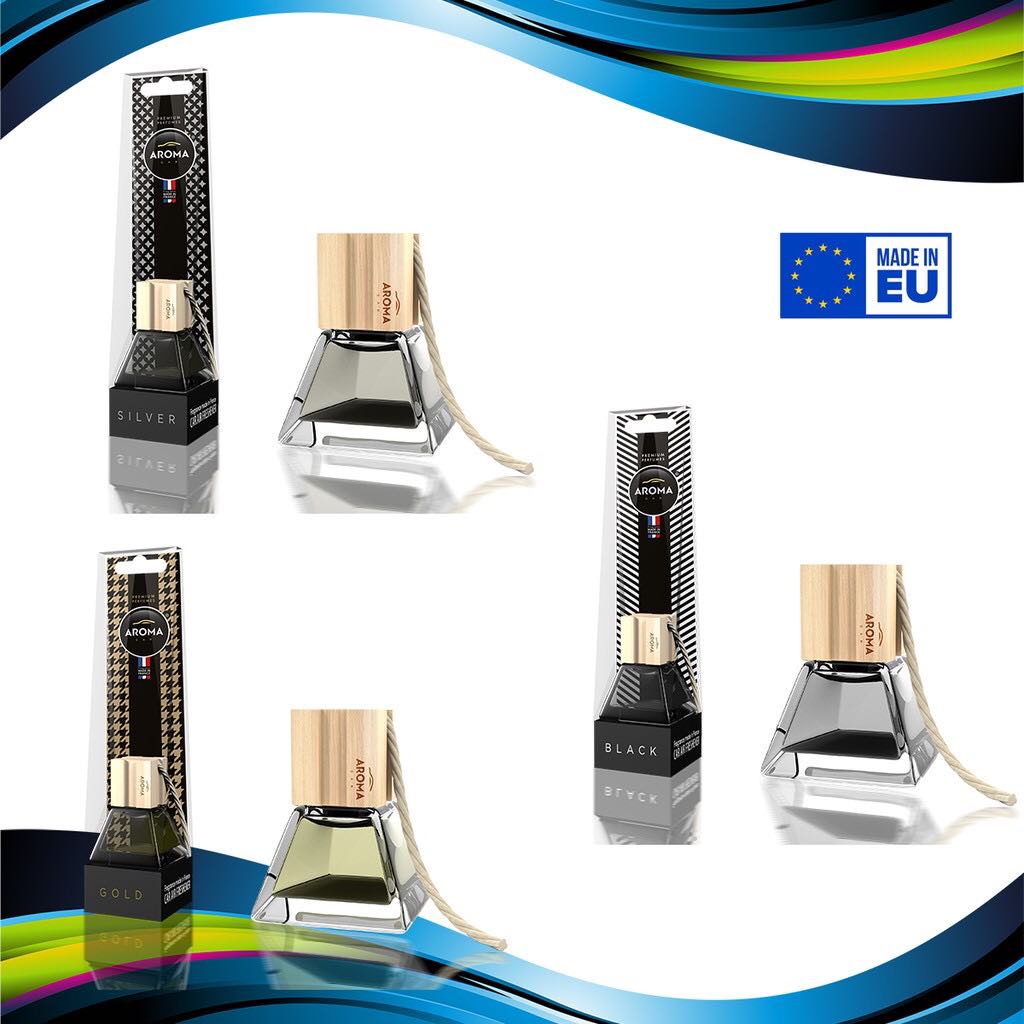 Tinh dầu treo xe ô tô Aroma Car Prestige Wood 7ml - Aroma Car Chính Hãng