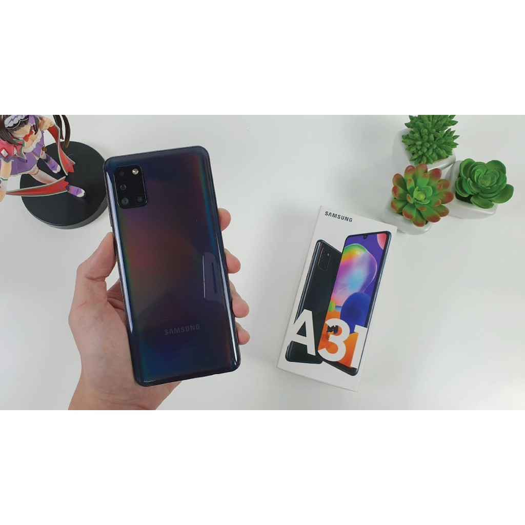 ( HÀNG CHÍNH HÃNG )ĐIỆN THOẠI SAMSUNG GALAXY A31 (6GB/128GB) FULLBOX NGUYÊN SEAL 3 MÀU ĐEN, TRẮNG, XANH-thegioisilevip