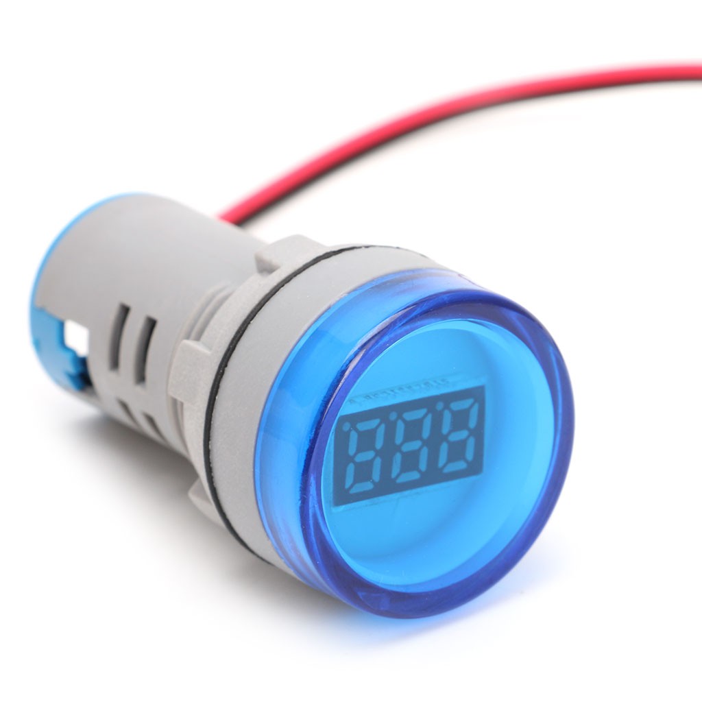 Ampe kế kỹ thuật số 22mm AC 220V 0-100A hiện thị dòng điền xoay chiều