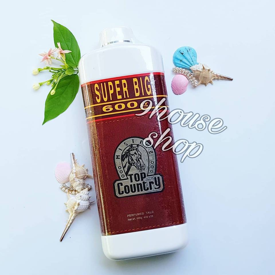 Phấn Thơm Top Country Thái Lan 600gr - Dùng được cho bé và người lớn